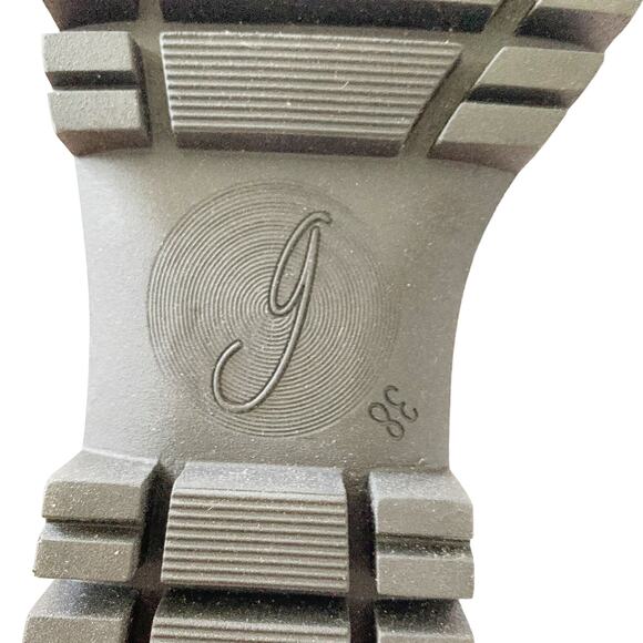 Anthropologie Kalia Lace Up Boot 8 Brown New in Box - Picture 9 of 11